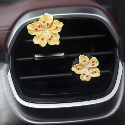 Eternal Peach Blossom Car Vent Aromatherapy Clips