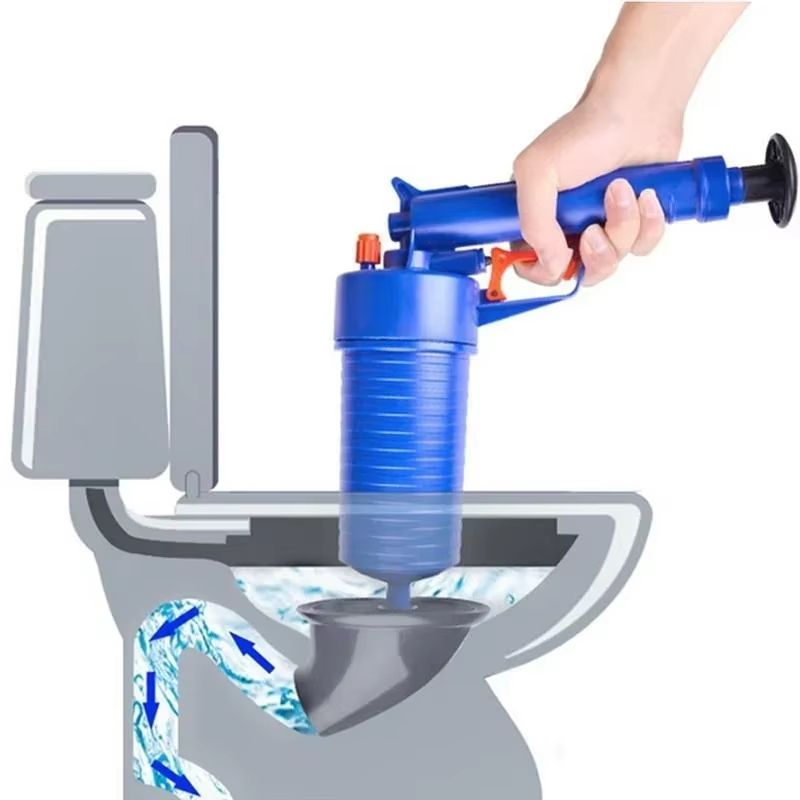 Plunger Opener Cleaner Kit – High-Pressure Drain Unblocker for Home | Perfect for Housewarming Gifts