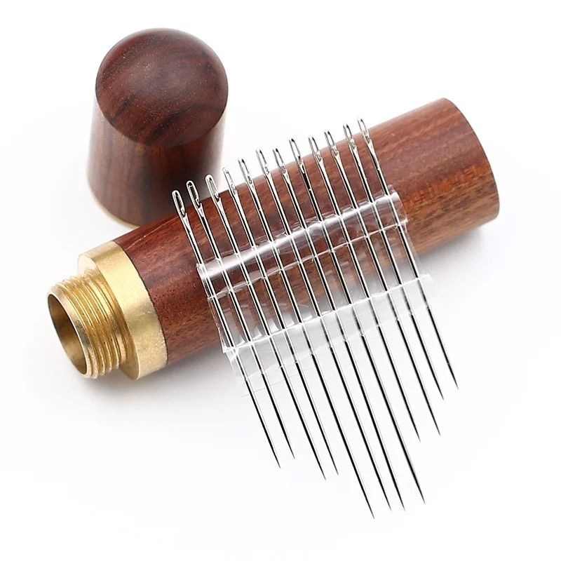 Self Threading Sewing Needles Set Automatic Easy Thread Needles for Hand Sewing and DIY Crafts
