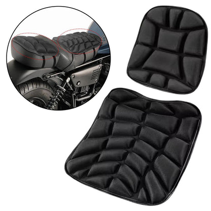 Premium Gel Motorcycle Seat Cushion Shock Absorbing Comfort for Bikes