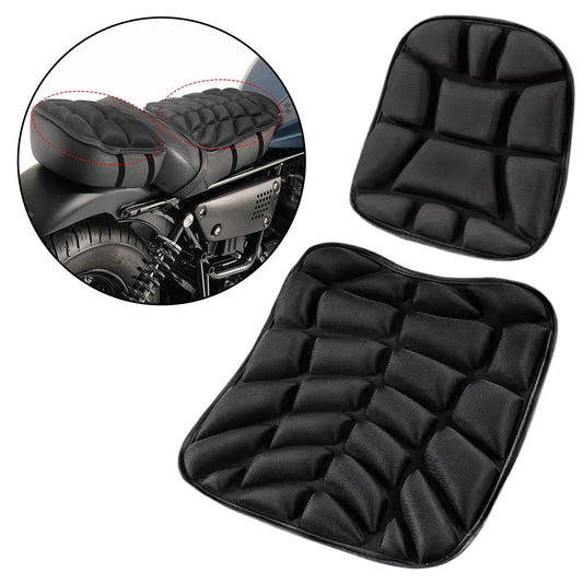 Premium Gel Motorcycle Seat Cushion Shock Absorbing Comfort for Bikes