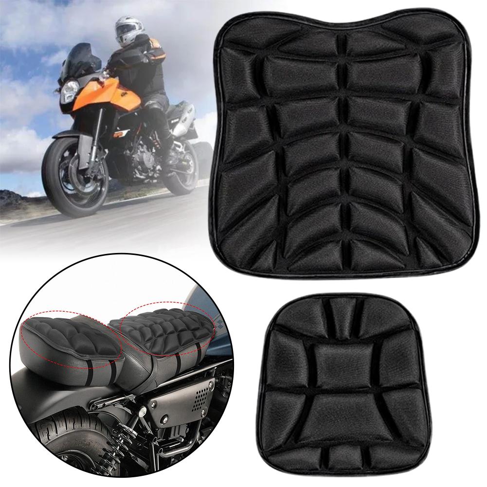 Premium Gel Motorcycle Seat Cushion Shock Absorbing Comfort for Bikes