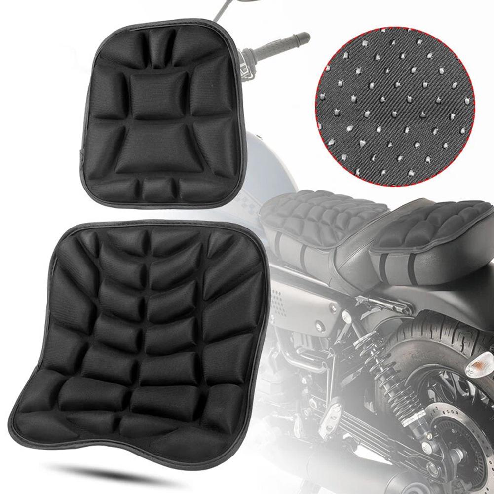 Premium Gel Motorcycle Seat Cushion Shock Absorbing Comfort for Bikes