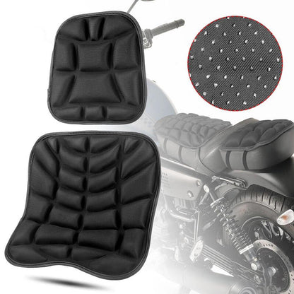 Premium Gel Motorcycle Seat Cushion Shock Absorbing Comfort for Bikes