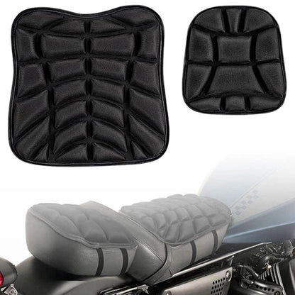 Premium Gel Motorcycle Seat Cushion Shock Absorbing Comfort for Bikes
