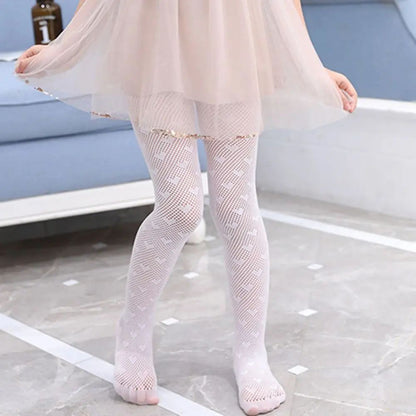 Soft Mesh Baby Girls Tights for Dresses and Special Occasions