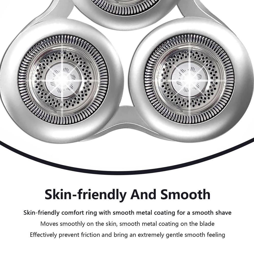 9000 Replacement Shaver Heads SH98 Compatible Blades for Smooth Precision Shaving