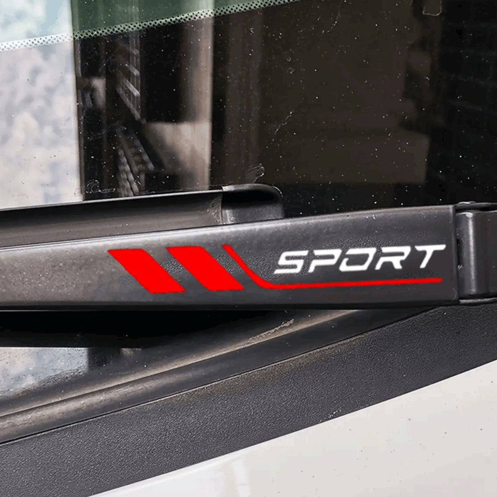 Premium Sports Car Vinyl Scratch Guard Decal for Door & Mirror