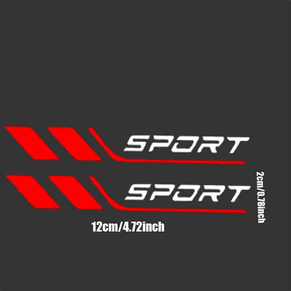 Premium Sports Car Vinyl Scratch Guard Decal for Door & Mirror