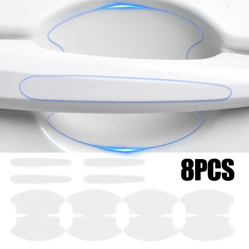 Invisible Car Door Handle Protective Film Scratch Resistant Anti Collision Stickers
