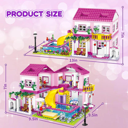Summer Villa Building Block Set for Kids