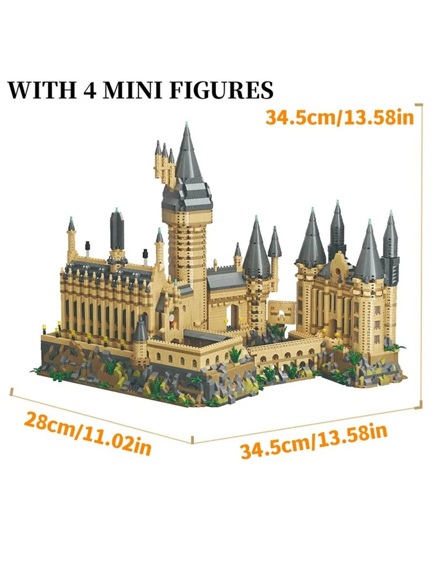 Medieval Magic Castle Micro Bricks Building Set
