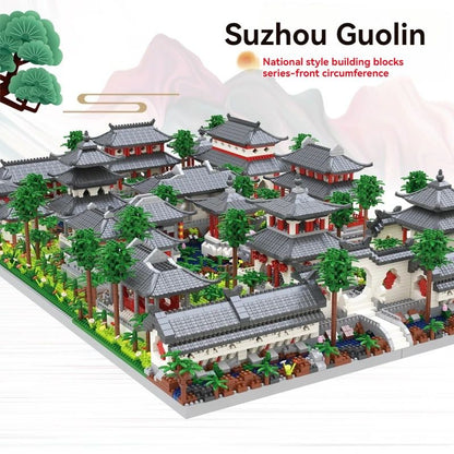 Suzhou Garden Micro Building Blocks with LED Light