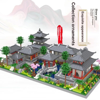 Suzhou Garden Micro Building Blocks with LED Light