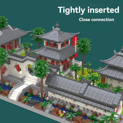 Suzhou Garden Micro Building Blocks with LED Light