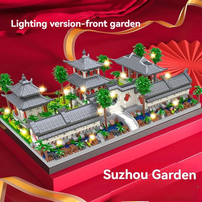 Suzhou Garden Micro Building Blocks with LED Light