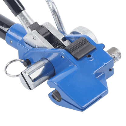 Heavy Duty Stainless Steel Strapping Tool Banding Tensioner Cutter for Metal & Cable Maximizes Tension & Precision