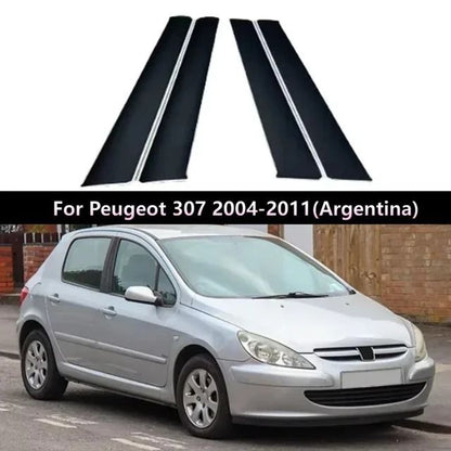Gloss Black Precision Pillar Post Decoration Trims