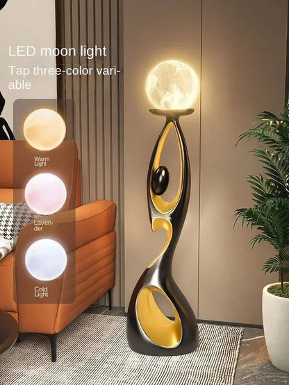 Abstract Dancing Figures Resin Sculpture Modern Nordic Luxury Home Decor Ornament
