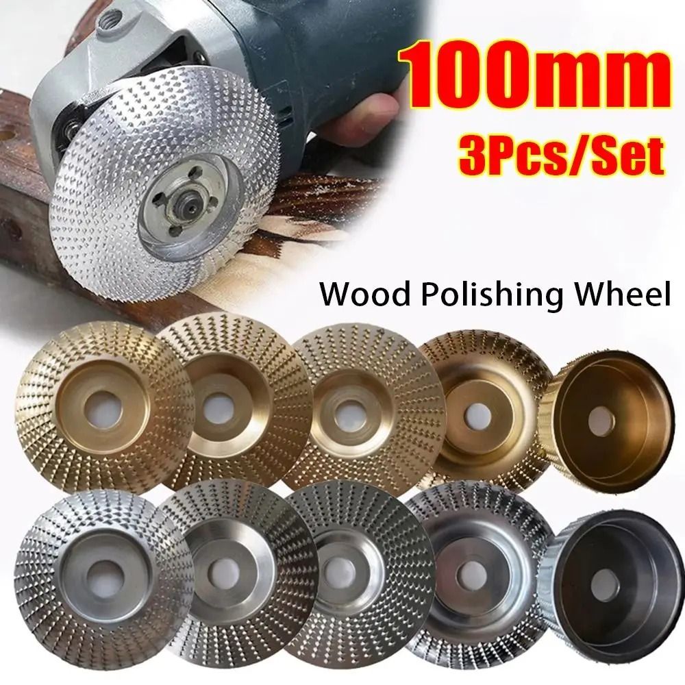 Wood Grinding Wheel Disc Set for Angle Grinder Wood Carving & Sanding