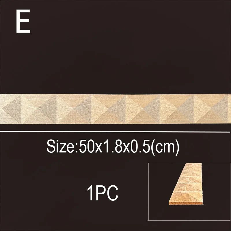 Vintage Wooden Carved Applique Trim – European Miniature Furniture Decorative Craft Accent
