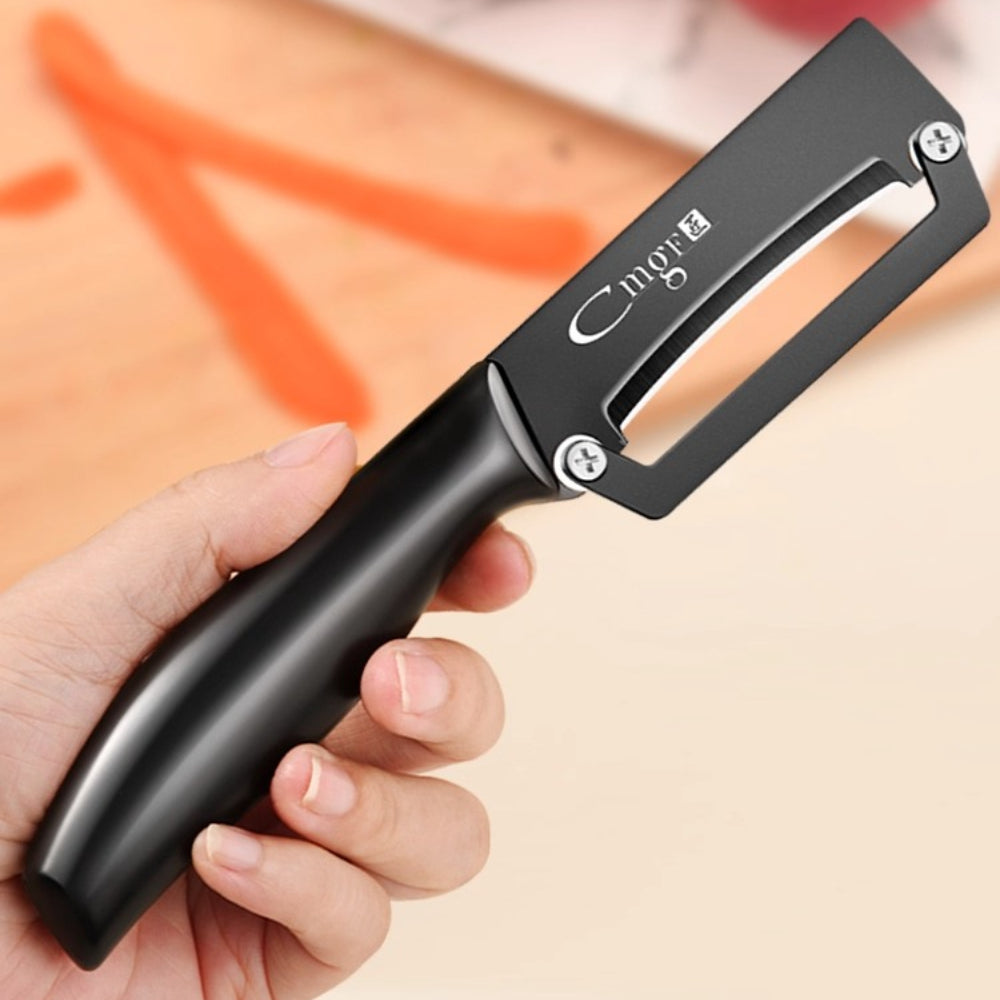 Stainless Steel Vegetable Peeler and Fruit Grater Multi Tool for Easy Kitchen Prep