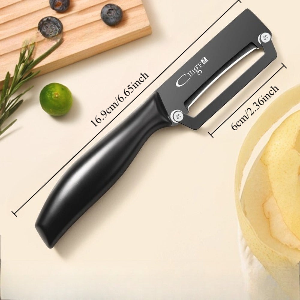 Stainless Steel Vegetable Peeler and Fruit Grater Multi Tool for Easy Kitchen Prep