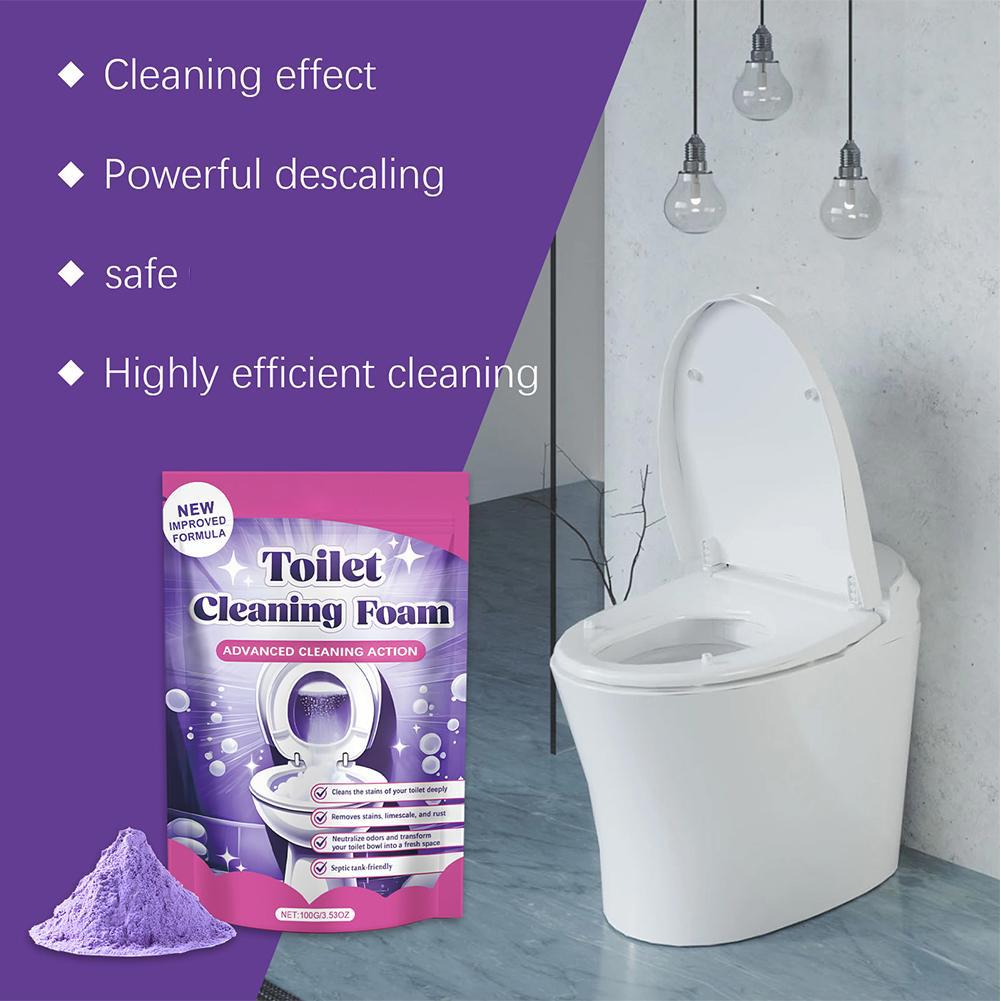 Deep Clean Toilet Foam Cleaner Fresh Deodorizing Bathroom Spray