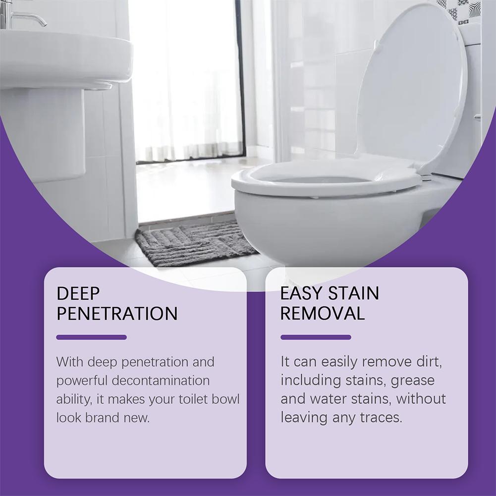Deep Clean Toilet Foam Cleaner Fresh Deodorizing Bathroom Spray