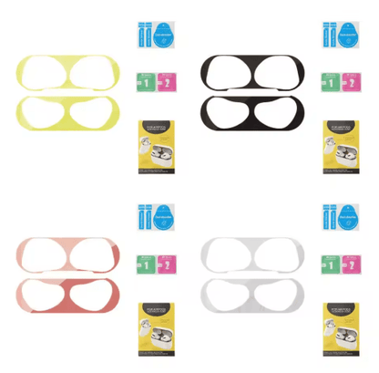 Metal Dustproof Stickers for Apple AirPods 4 Earphones