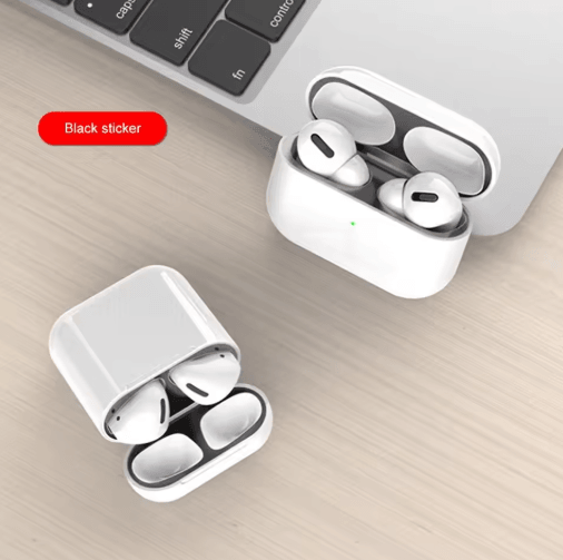 Metal Dustproof Stickers for Apple AirPods 4 Earphones