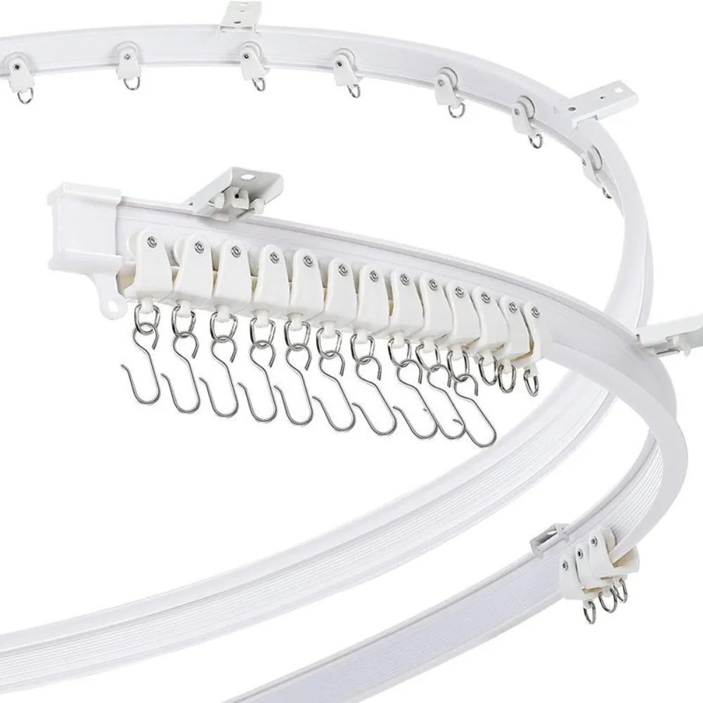 Flexible Silent Curtain Track Rail System