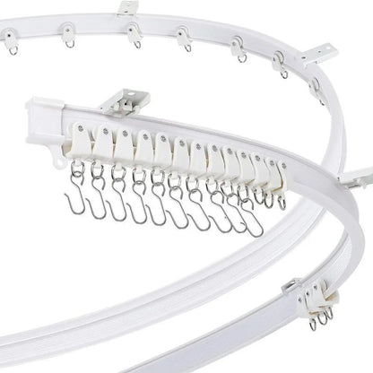 Flexible Silent Curtain Track Rail System