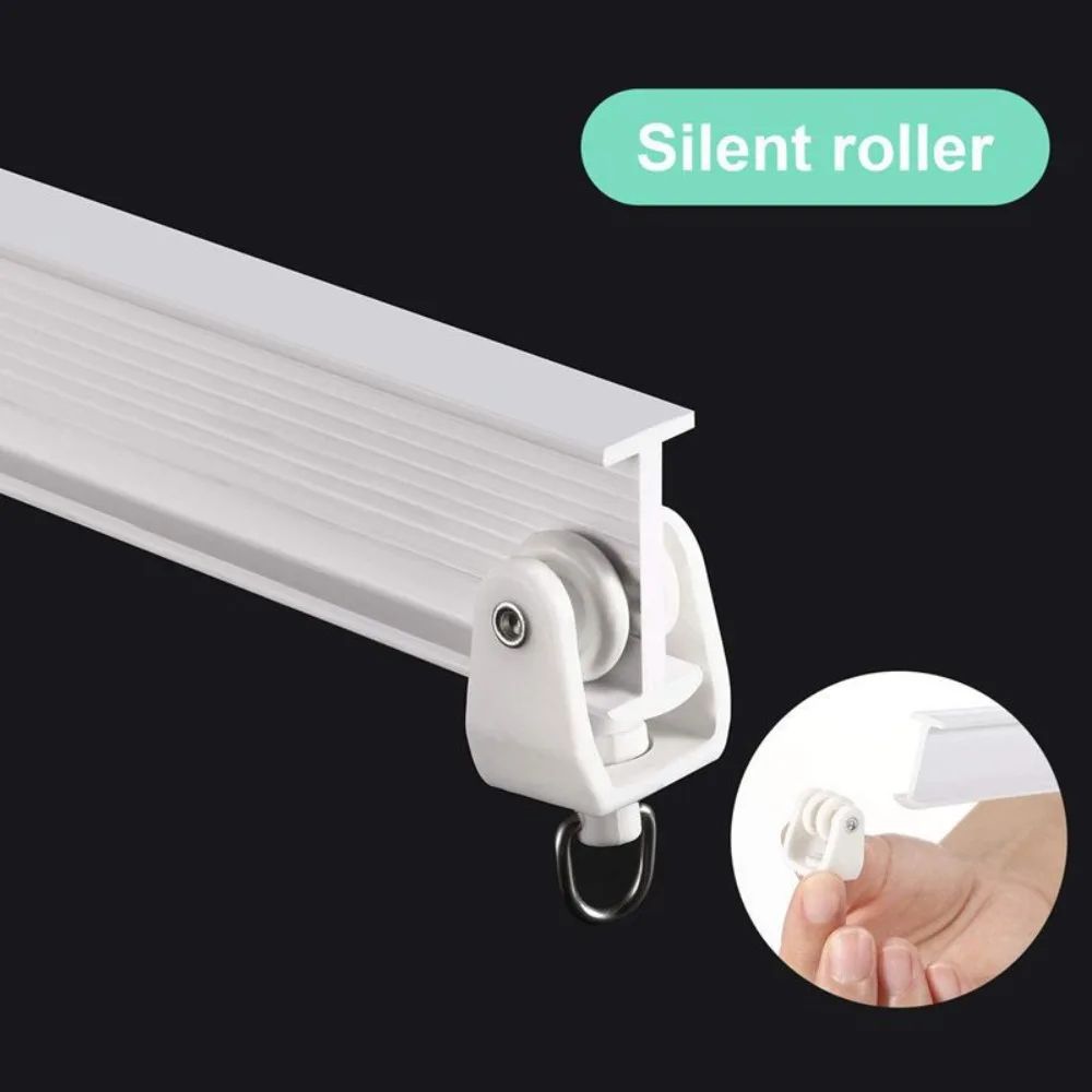 Flexible Silent Curtain Track Rail System