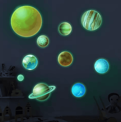 Glow in the Dark Star Wall Stickers for Kids Bedroom & Ceiling Decor