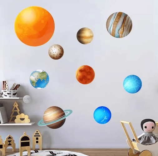 Glow in the Dark Star Wall Stickers for Kids Bedroom & Ceiling Decor
