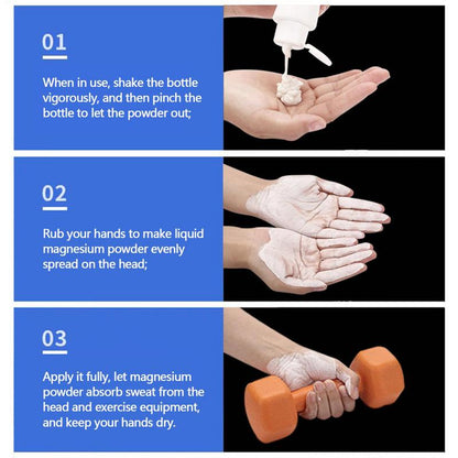 Liquid Magnesium Grip Chalk for Gym Rock Climbing and Pole Dancing