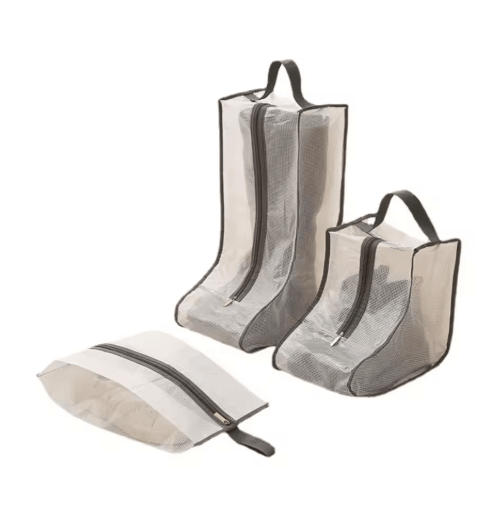 Waterproof Boot Storage Bag for Travel & Home Organization