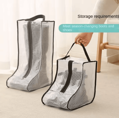 Waterproof Boot Storage Bag for Travel & Home Organization