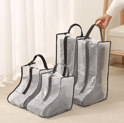 Waterproof Boot Storage Bag for Travel & Home Organization