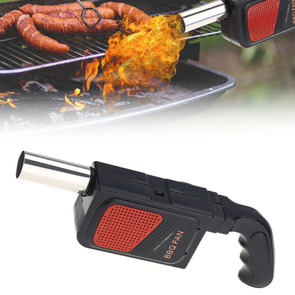 Portable Electric BBQ Fan Air Blower for Charcoal Grills & Outdoor Cooking