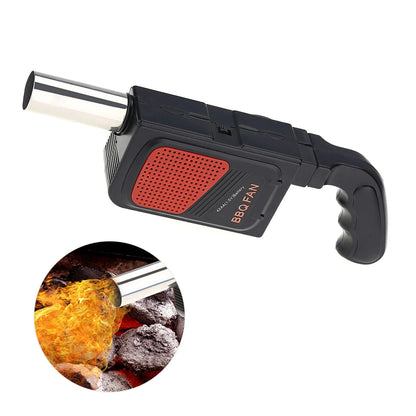 Portable Electric BBQ Fan Air Blower for Charcoal Grills & Outdoor Cooking