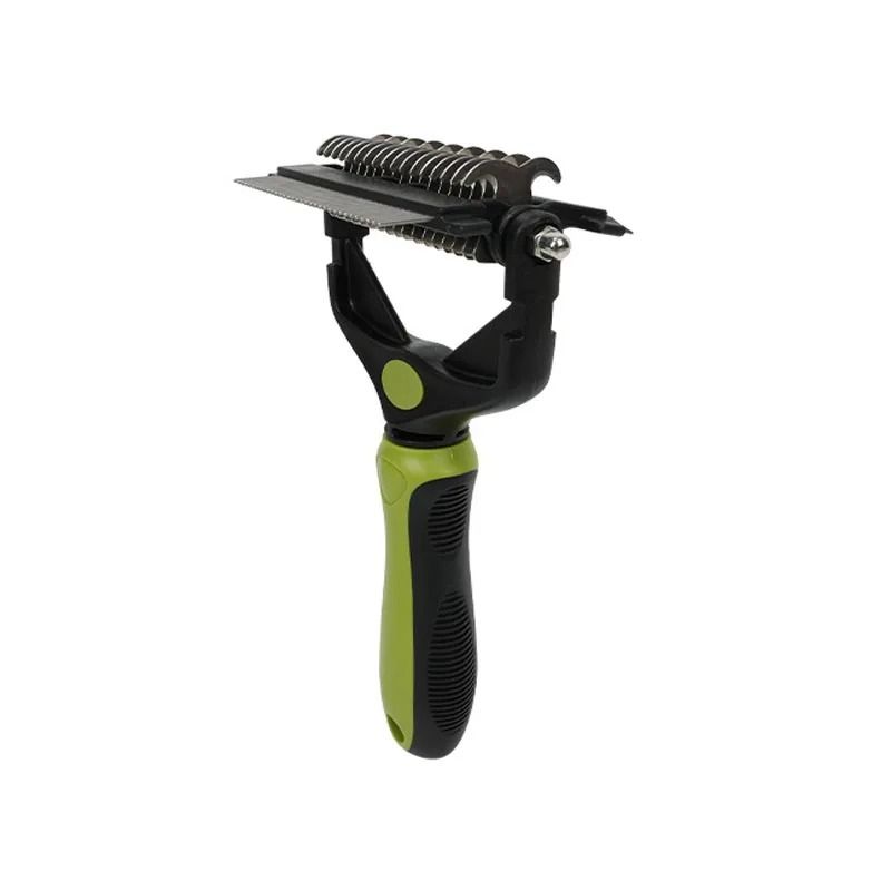 FurEase 3 In 1 Pet Deshedding Brush and Knot Remover Comb