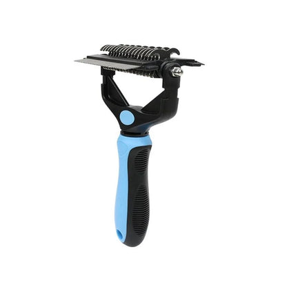 FurEase 3 In 1 Pet Deshedding Brush and Knot Remover Comb