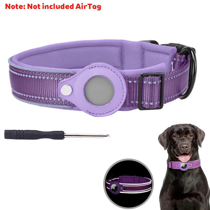 Reflective Waterproof Airtag Pet Collar