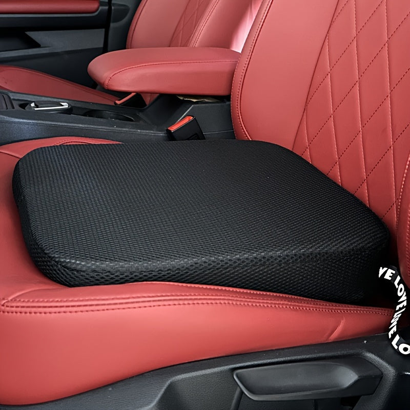 Orthopedic Car Seat Cushion for Long Drives Breathable Memory Foam Seat Pad