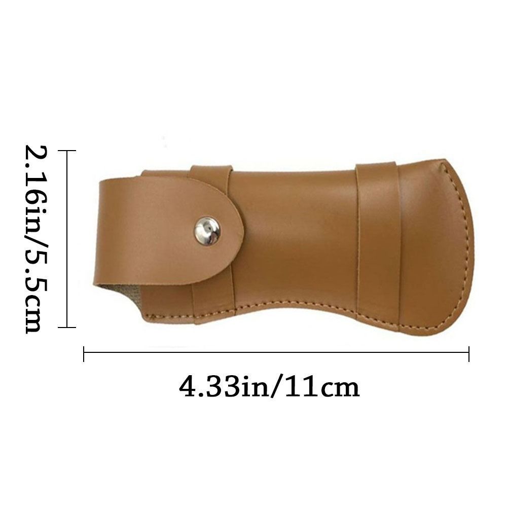 Premium Leather Sheath Knife & Flashlight Holder with Belt Loop
