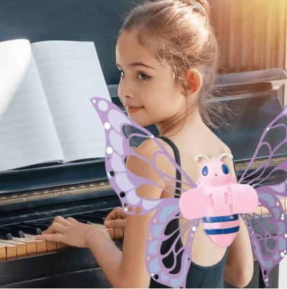 LED Light-Up Fairy Wings Costume for Girls & Kids