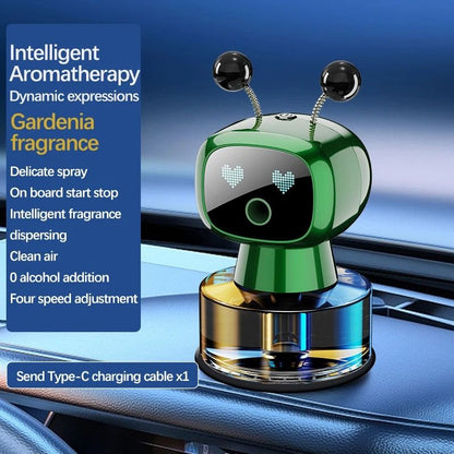 Smart AI Rechargeable Car Aroma Diffuser with Adjustable Fragrance Control