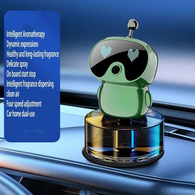 Smart AI Rechargeable Car Aroma Diffuser with Adjustable Fragrance Control